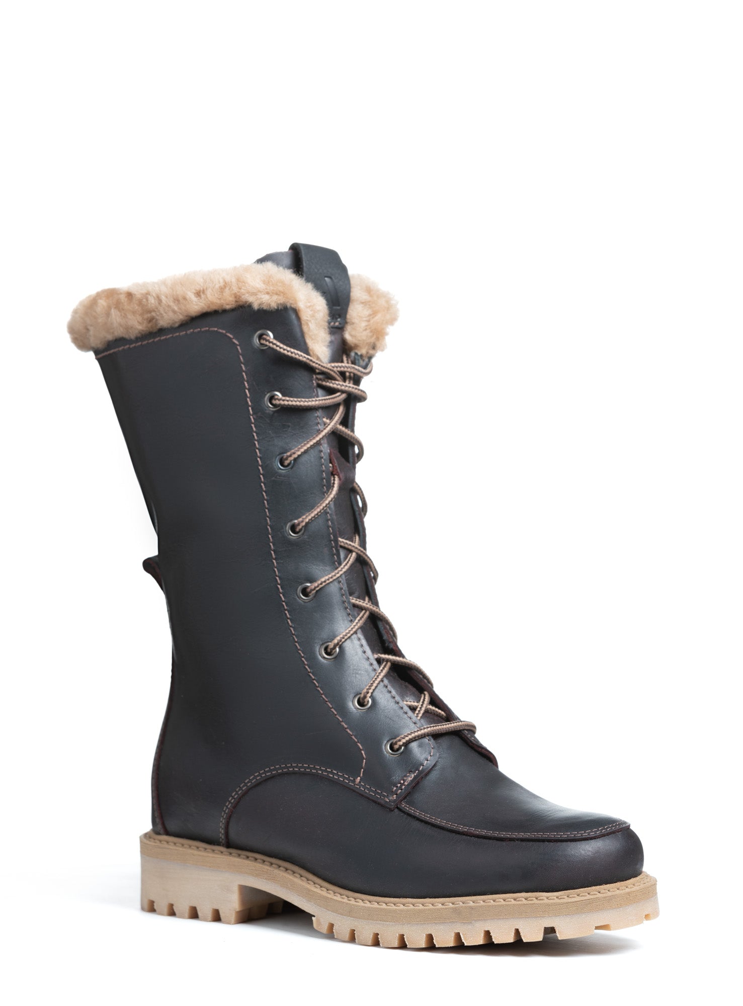 STOCKHOLM Women's Waterproof Leather Winter Boots Made in